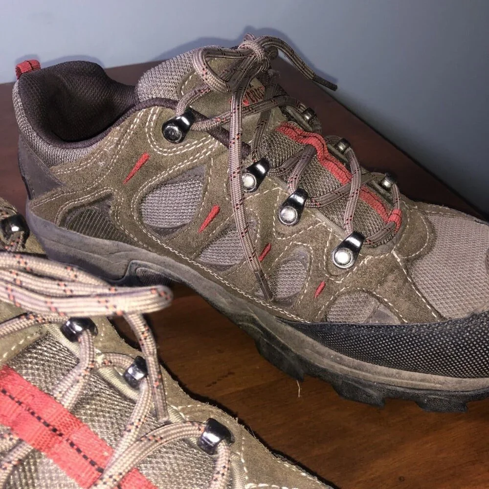 EVEREST Mens Leather Brown Hiking Boots Size 12 Ankle Utility‎ Outdoors - Picture 12 of 13